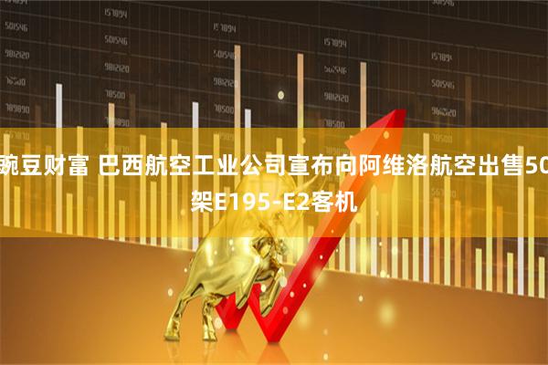 豌豆财富 巴西航空工业公司宣布向阿维洛航空出售50架E195-E2客机