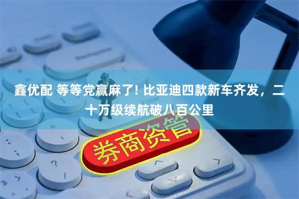 鑫优配 等等党赢麻了! 比亚迪四款新车齐发,二十万级续航破八百公里